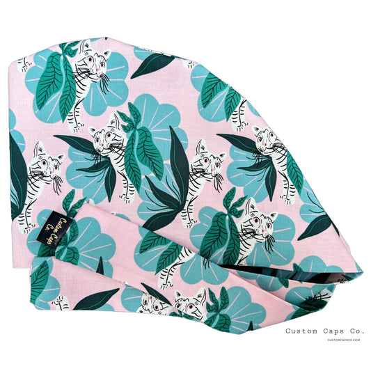 Tropical Feline | Organic Cotton | Pixie